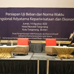 Rapat Teknis Persiapan Uji Beban dan Normal Waktu  Jabatan Fungsional Adyatama Kepariwisataan dan Ekonomi Kreatif